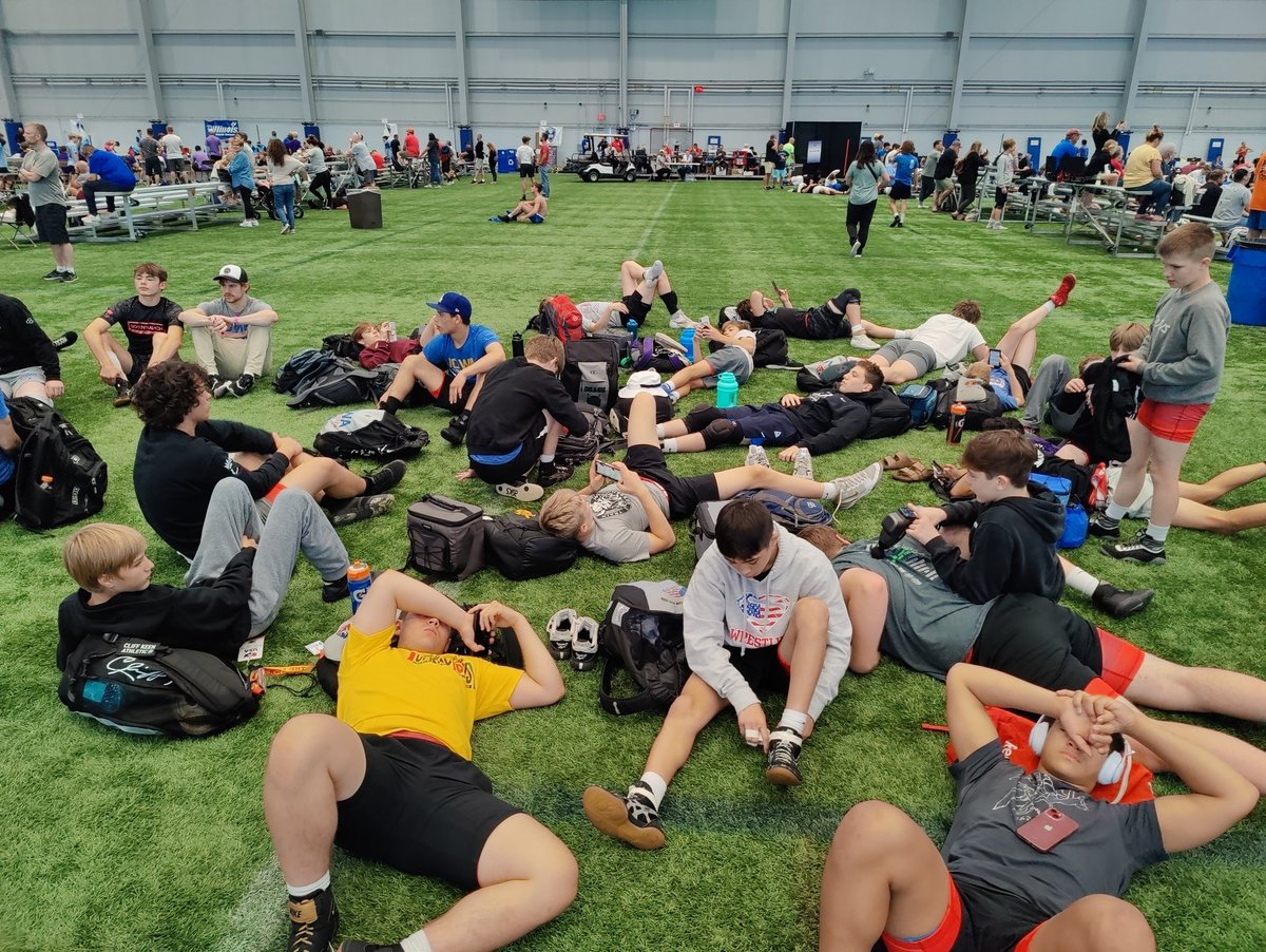 Iowa/USA Wrestling on Twitter "16U getting ready for a tough battle
