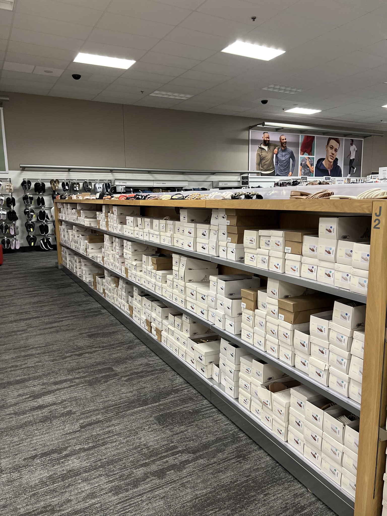 Target store shop shoe department