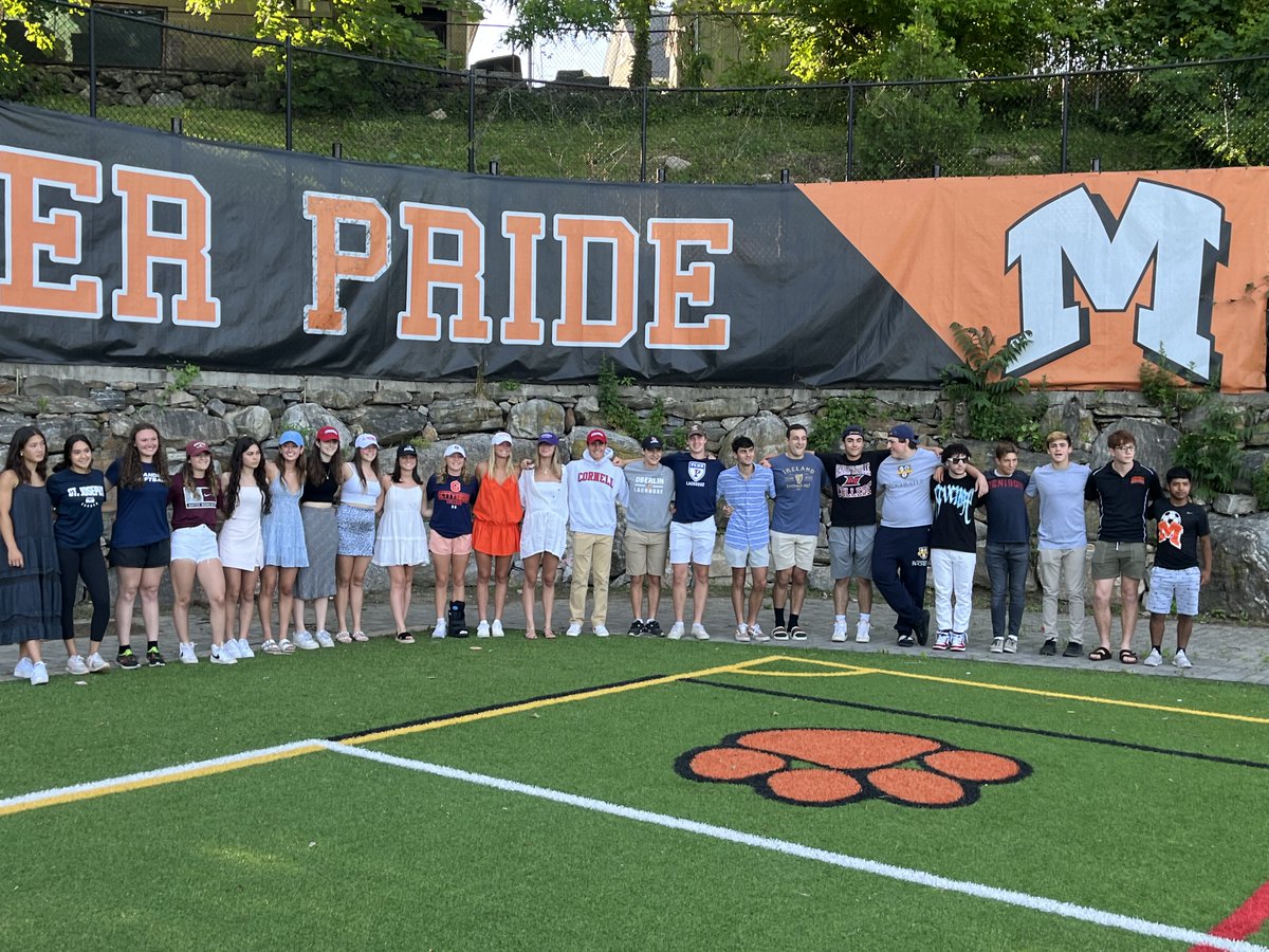 MamaroneckED's tweet photo. A total of 27 Mamaroneck High School students have committed to participate in athletics at the college level next school year! Congratulations to All! #collegbound #OnceATigerAlwaysATiger #TigerPride https://t.co/0WzBgdQSjq https://t.co/EikRXwLTCF