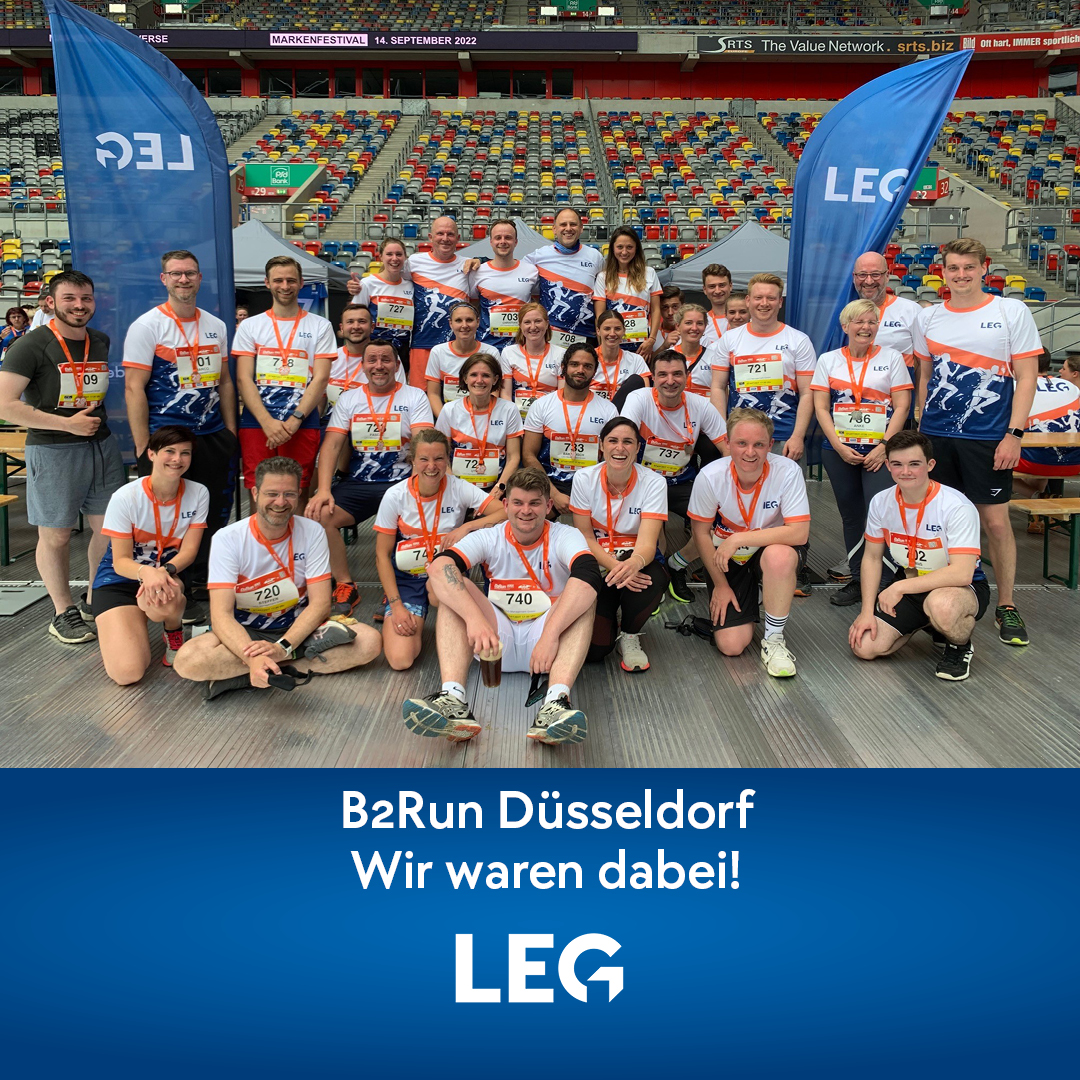 #gemeinsamaktiv: Das war das Motto des #B2Run 2022 in Düsseldorf. Nach gut zwei Jahren Corona-Pause hieß es jetzt endlich wieder: Auf die Plätze, fertig, los! Wir lieben einfach das #Teamgefühl bei der #LEG, das gemeinsame Erlebnis – und tun gleichzeitig was für die #Gesundheit.