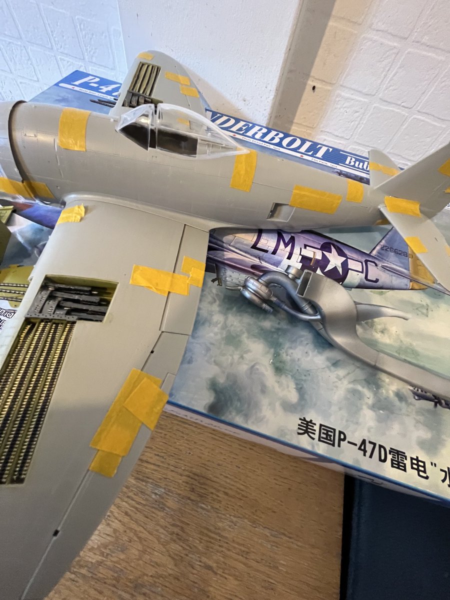 Made a start. Could be a while with this one