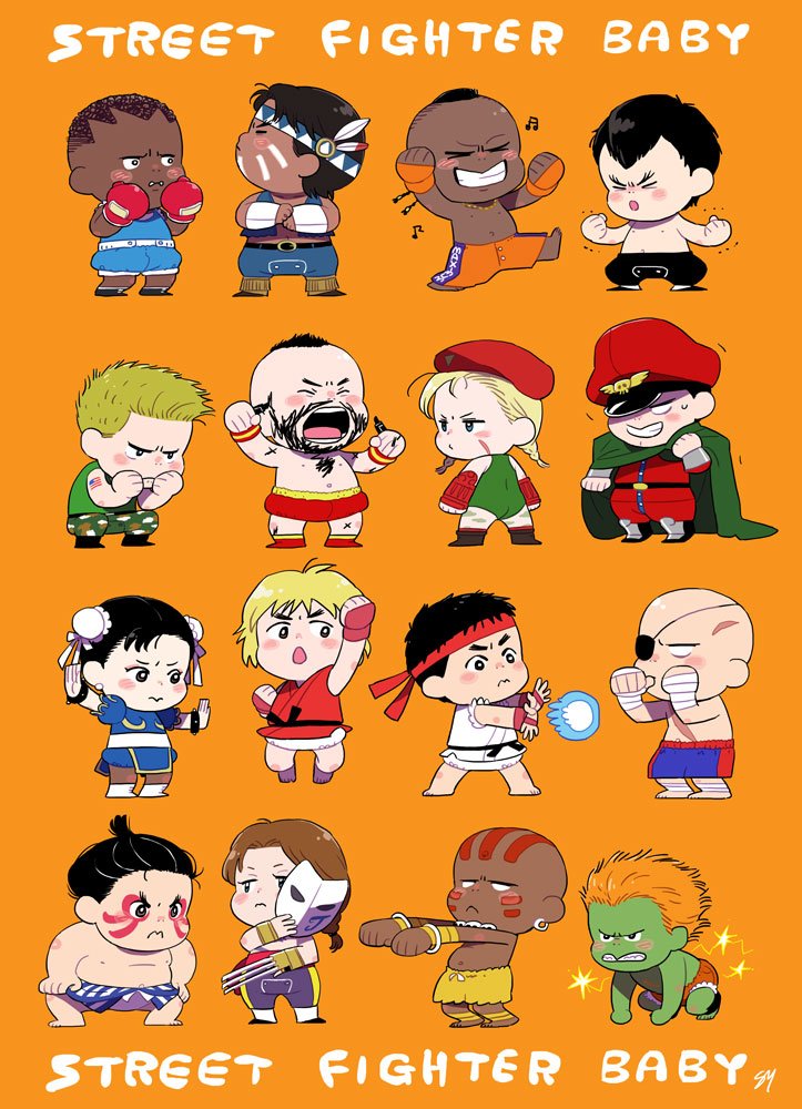 SEIMO セイモ on X: Fan art chibi de Vega - Street Fighter V #SFV   / X