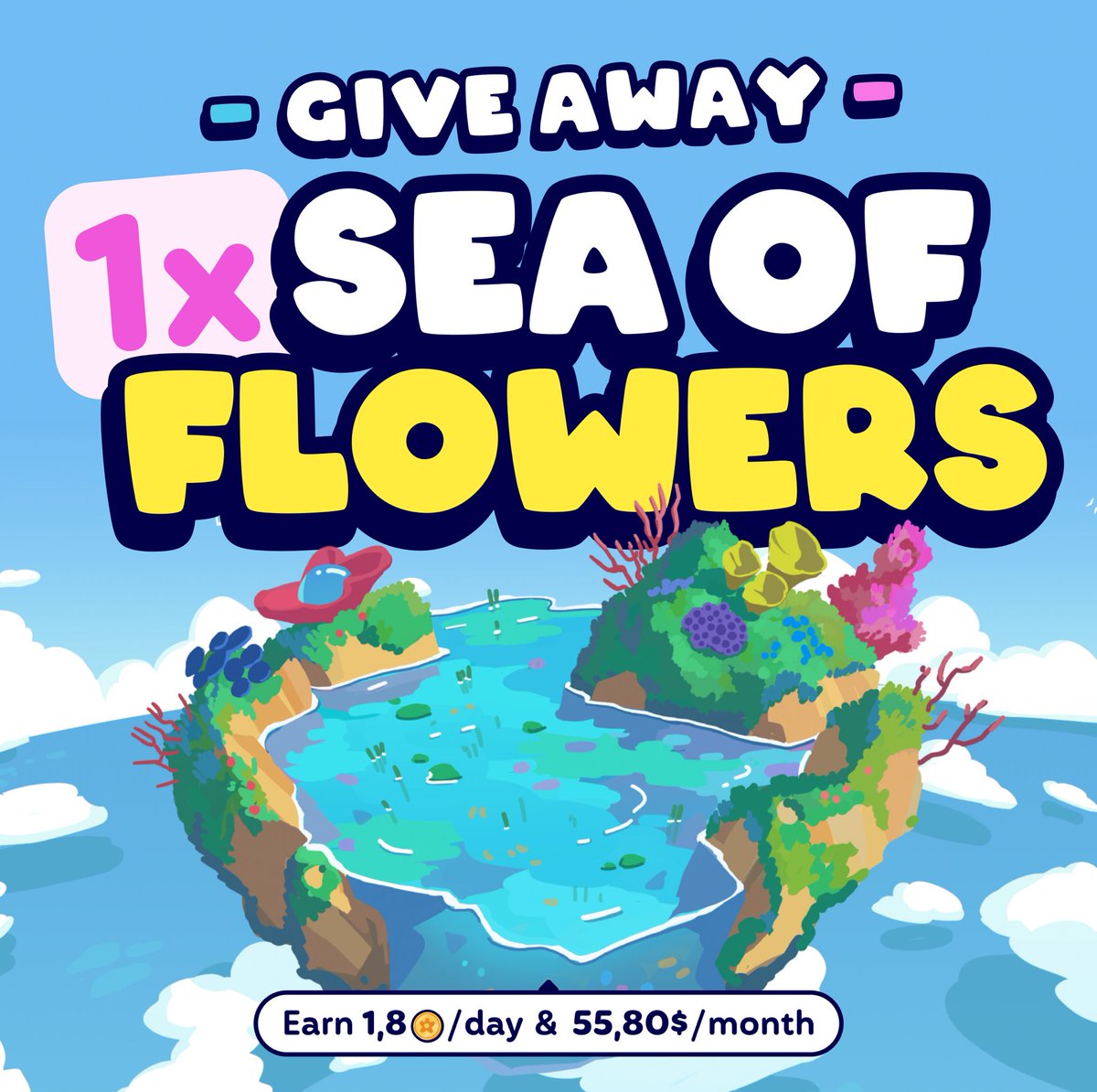 Tma420 x Flower Fam

I will be Giving Away: 1x Sea of Flowers FREE Land NFT

No. 1 in NFT Token Yield Rankings:
flowerfam.gitbook.io/oasis-2.0/

To Enter:
• Follow  <a href="/FlowerFamNFT/">Flower Fam</a> + <a href="/Tma_420/">T.M.A</a> 
• Like + RT
• Tag 3 RT

48 Hrs.