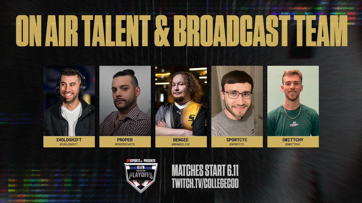 College CoD LAN on Twitter "Lights, camera, action. 🎬 Introducing our