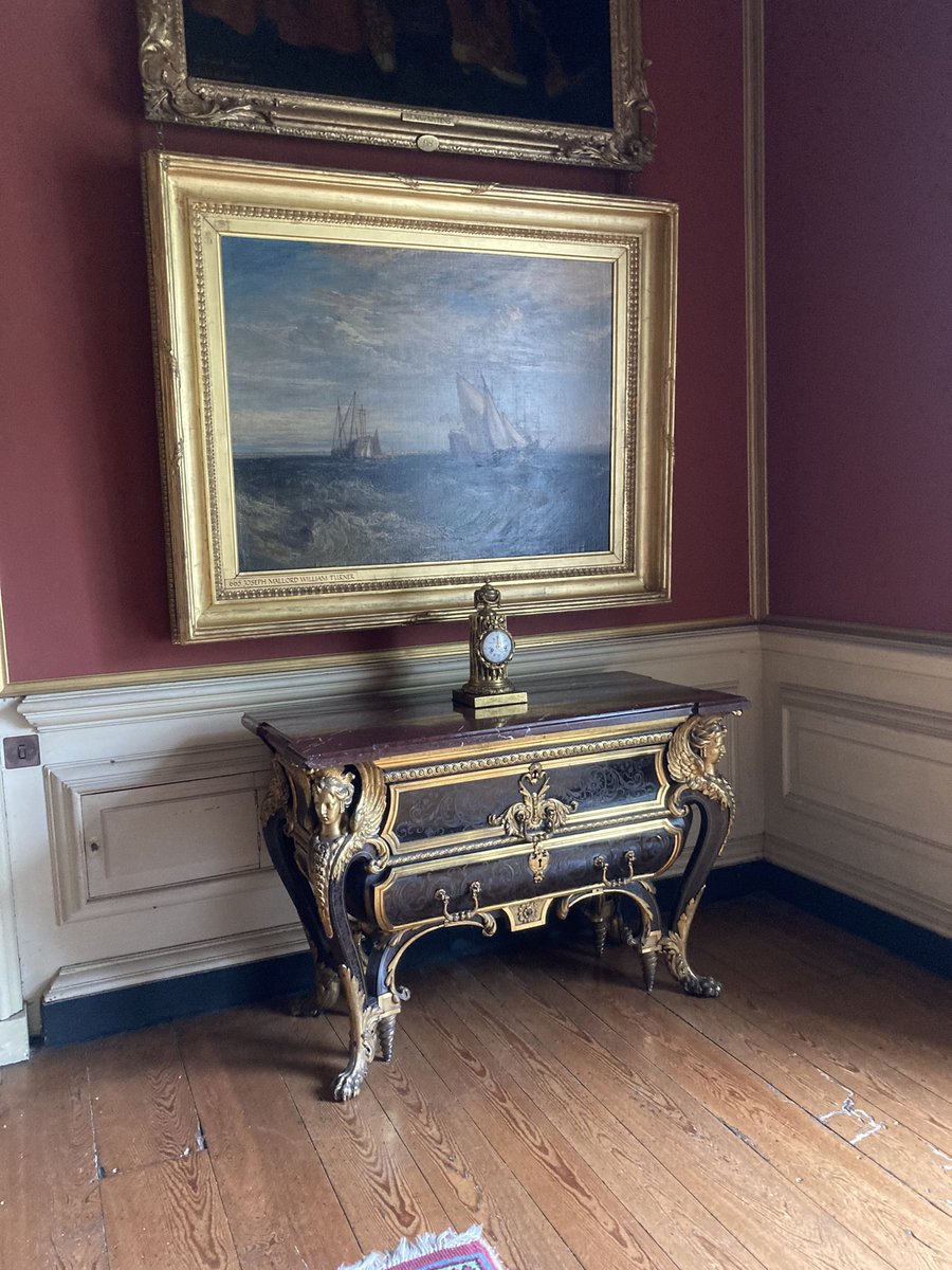 This fabulous portrait of the Duchess of Ormonde and an exceptional piece of Boulle furniture are just some of the treasures awaiting you <a href="/PetworthNT/">Petworth House & Park</a> #Petworth75 #Anniversary