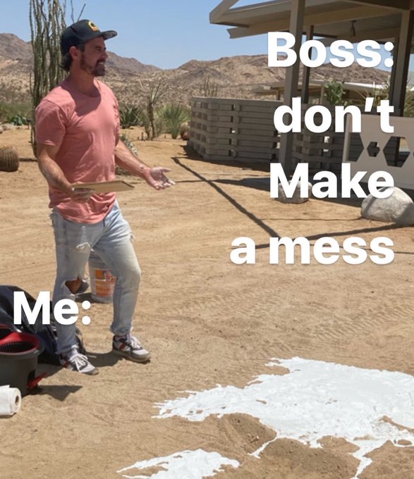 Made a mess at work again https://t.co/QW2D6rR8Ha<a href="/tag/mullet"class="tags"><span>#mullet</span></a>