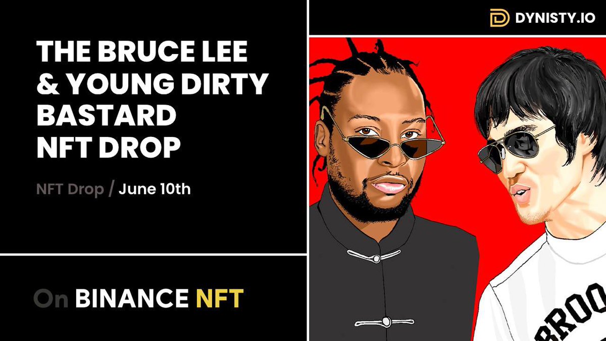 Own a piece of history Dynisty Vol.1 is available now on <a href="/TheBinanceNFT/">Binance NFT</a> only 3000 available, and we will be sending holders physical mercy #BinanceNFT #Binance #WuTangClan