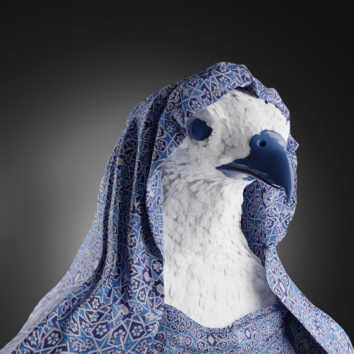 Sheikh falcon NFT tweet media
