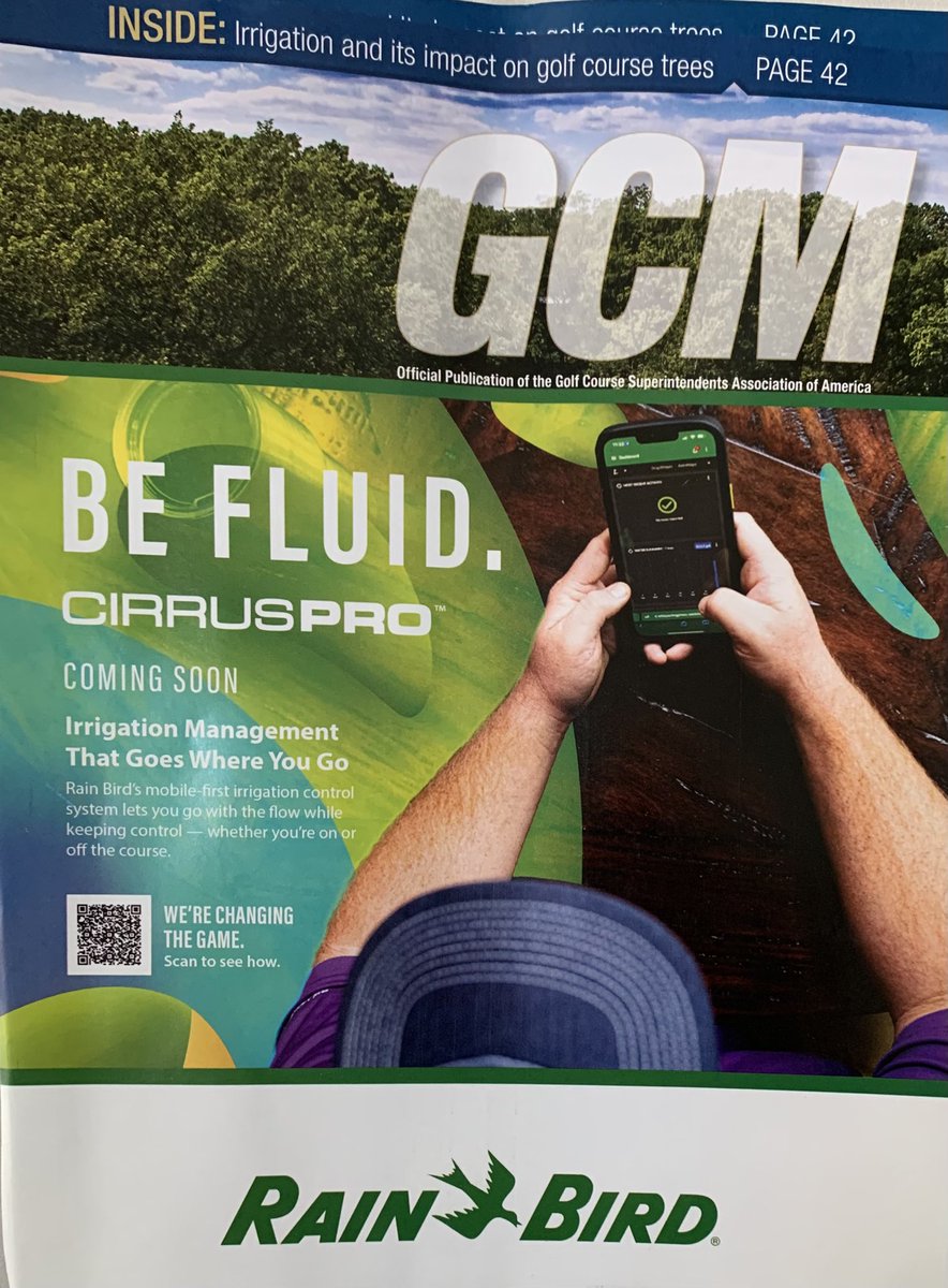 HLS_Golf's tweet photo. 🤩🤩🤩 Whatttt! #covershot 👏🏼👏🏼👏🏼😎 #befluid #cirruspro @RainBirdGolf @FISOutdoorGolf @GCSAA https://t.co/0i5dE0awCV