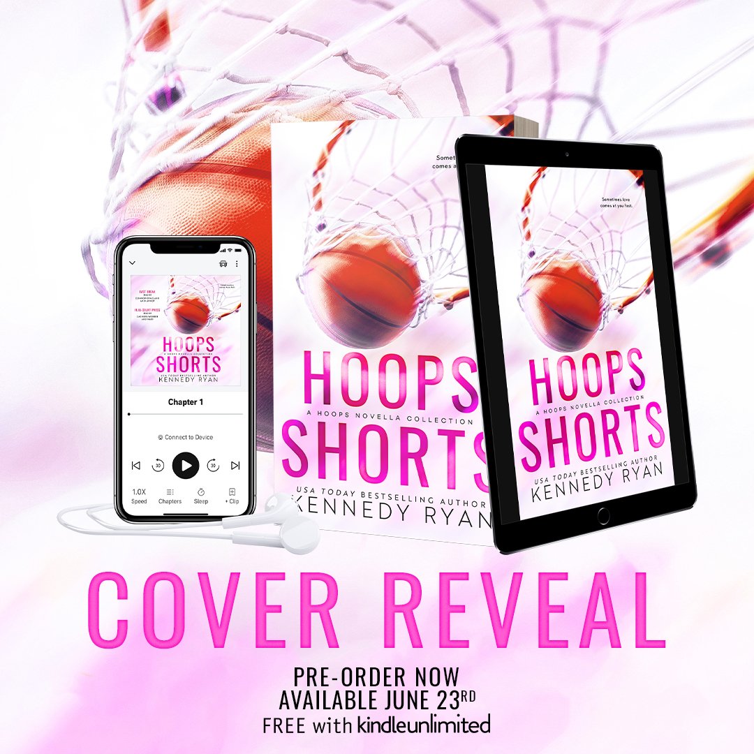 Surprise Cover Reveal! Coming June 23!
Amazon: mybook.to/hoopsshorts
Audiobook (Narrated by Mari, Jacob Morgan, Andi Arndt, Connor Crais): adbl.co/3Qbx7PH
Listen to sample here:  youtu.be/KCotyzq9wC0

These 2 shorts were originally in the Team Player Anthologies.