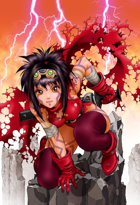 ラクガキとか遊びで描いた絵や仕事絵を元に修正加筆した悪あがき絵など…143

表情を変えちゃいました〜なんて修正してすぐ気に入らない所が出てきて近々再修正しなくちゃ!と思ってたりします😣 