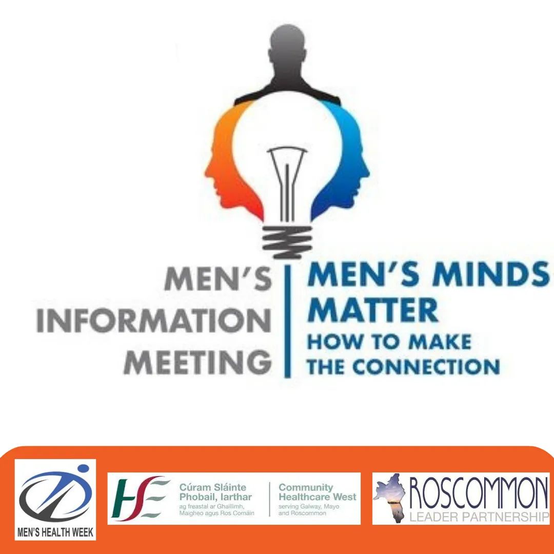 South West Mayo Development Company CLG (@southwestmayo) on Twitter photo Men's info meeting:
๐ <a href="/EventsMcWilliam/">McWilliam Park Hotel</a>
โฐ 8pm,Thurs 16 June 22
๐ค Speakers Incl.: Kevin McStay & Cora Staunton
โค๏ธ Free BP check 7pm
๐ฐ Free/No booking
โ John 091 775 744 or john.haugh@hse.ie. Call Anthony on 086 826 4868
Organised by <a href="/LeaderRoscommon/">Roscommon LEADER Partnership</a> & @CHO2west #menshealthweek Men's info meeting:
๐ <a href="/EventsMcWilliam/">McWilliam Park Hotel</a>
โฐ 8pm,Thurs 16 June 22
๐ค Speakers Incl.: Kevin McStay & Cora Staunton
โค๏ธ Free BP check 7pm
๐ฐ Free/No booking
โ John 091 775 744 or john.haugh@hse.ie. Call Anthony on 086 826 4868
Organised by <a href="/LeaderRoscommon/">Roscommon LEADER Partnership</a> & @CHO2west #menshealthweek