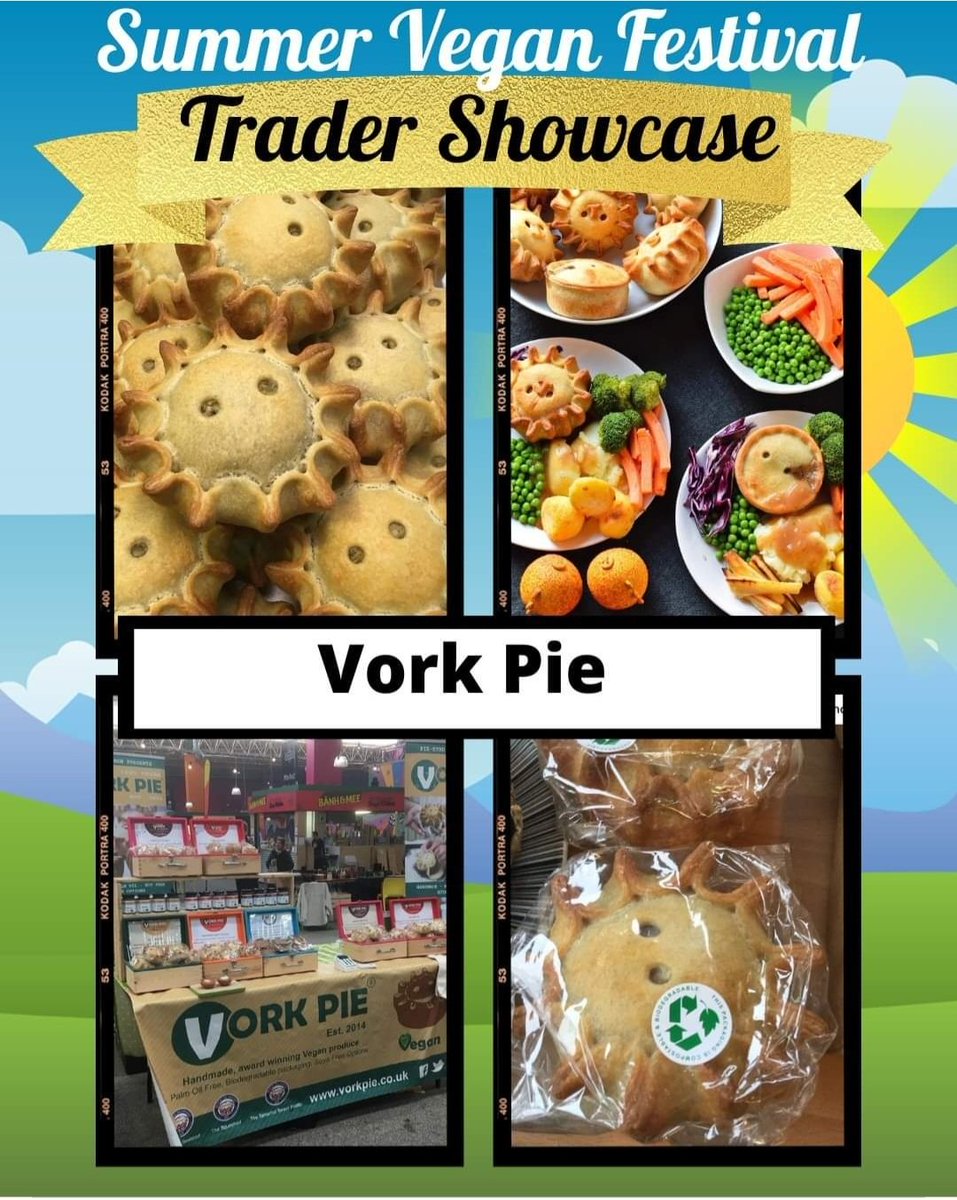 New Trader announcement!
<a href="/VorkPie/">Vork Pie</a> produce handmade Vegan pies &amp; snacks using quality, fresh ingredients without palm oil or preservatives. Their packaging is home compostable too! 🌱💚