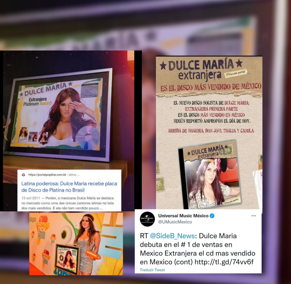 dm_gif's tweet image. -Dulce Maria anos 2000s estreia como solista seu álbum é líder de vendas no México e ganha disco de platina por vendas físicas no Brasil 
- Ganha prêmio como melhor protagonista da novela de maior sucesso juvenil Rebelde
- Seu solo (No pares) ganha prêmio como melhor do grupo.