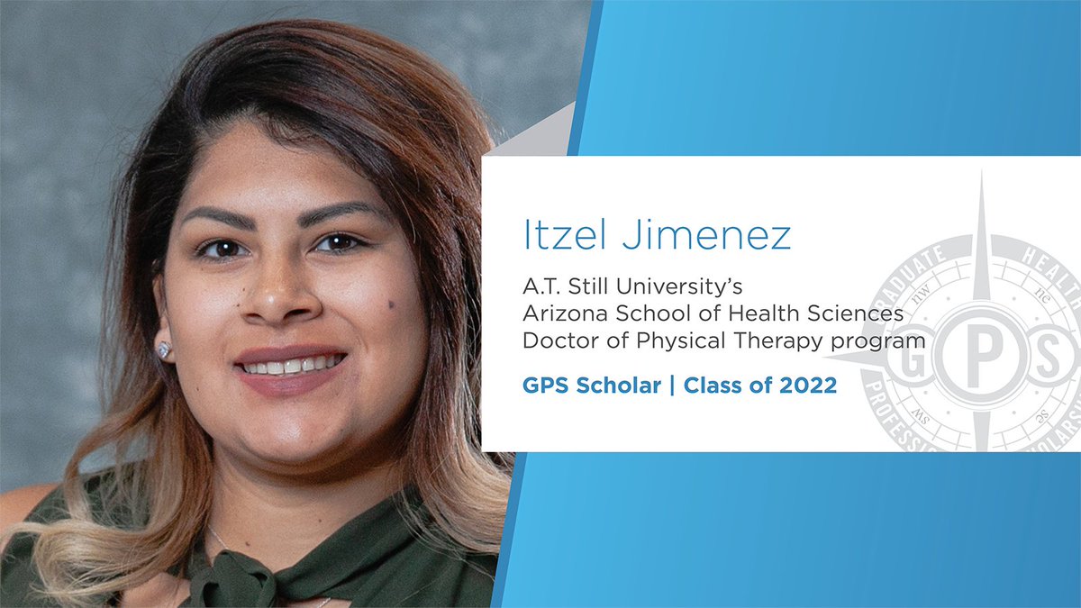 ATSU_news's tweet photo. ATSU-ASHS' Itzel Jimenez, DPT, '22, was a recipient of our Graduate Health Professions Scholarship. We're celebrating our graduating GPS Scholars and wishing them the best. Congratulations, Dr. Jimenez!
Support GPS at https://t.co/6zODj4LNvO
#ATSUPride #ATSUDiversity https://t.co/SFIWOaiYFG