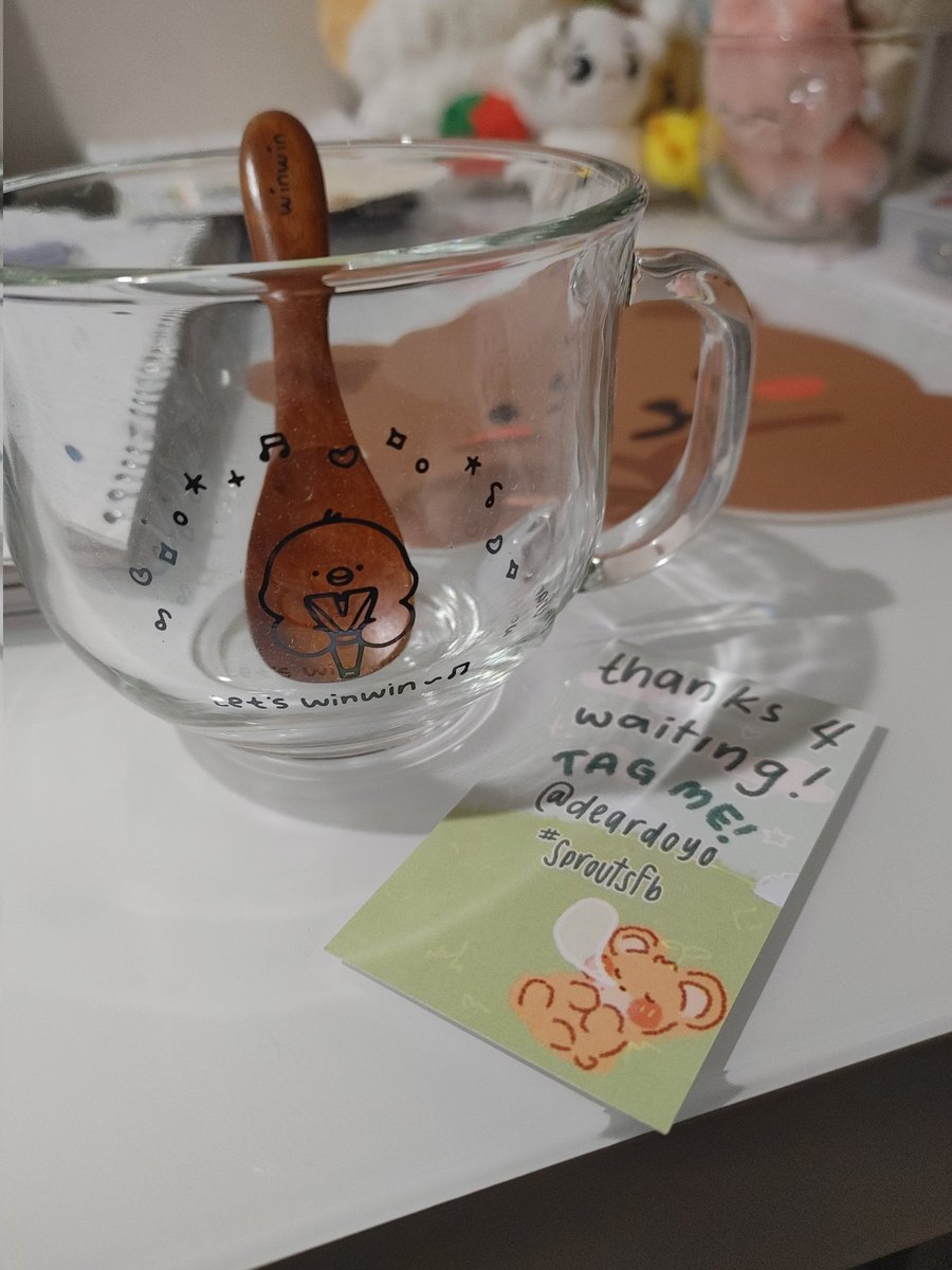 haajiGOs's tweet photo. so cute ๐ญ๐ญ glad i gave in and bought it!! thank you for the go @deardoyo it arrived safely :) #sproutsfb https://t.co/5uNDe5A6Lu