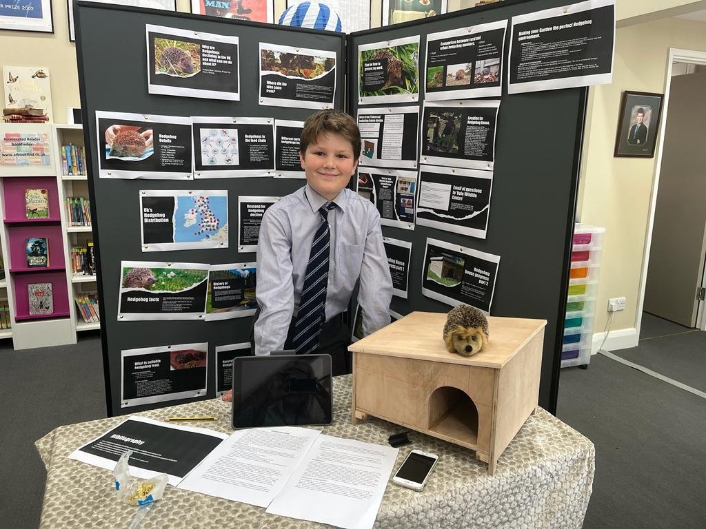 Well done to our Year 8 Scholars for putting on a terrific extended project exhibition this afternoon!