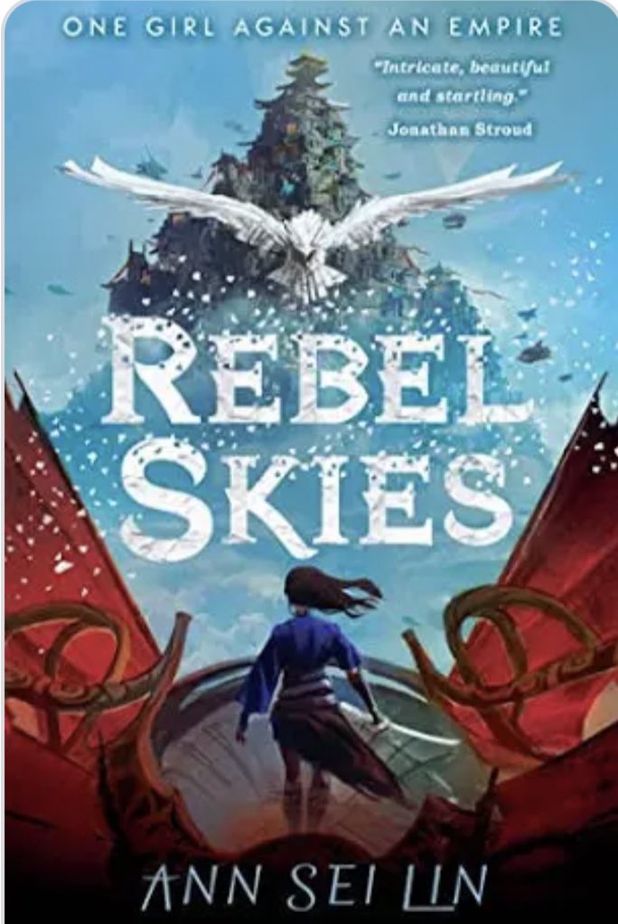 I am absolutely loving this story! I’m literally seeing pictures instead of thinking about the text. Does that make any sense?! What a triumph ❤️📚 #rebelskies