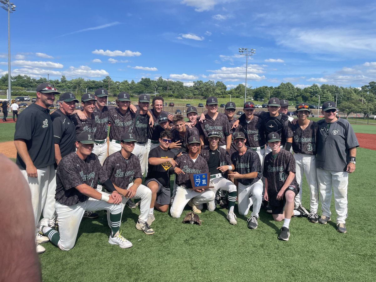 Lancer Baseball ⁦<a href="/NJSIAA/">NJSIAA</a>⁩ Group 4 Section 1 Champs.