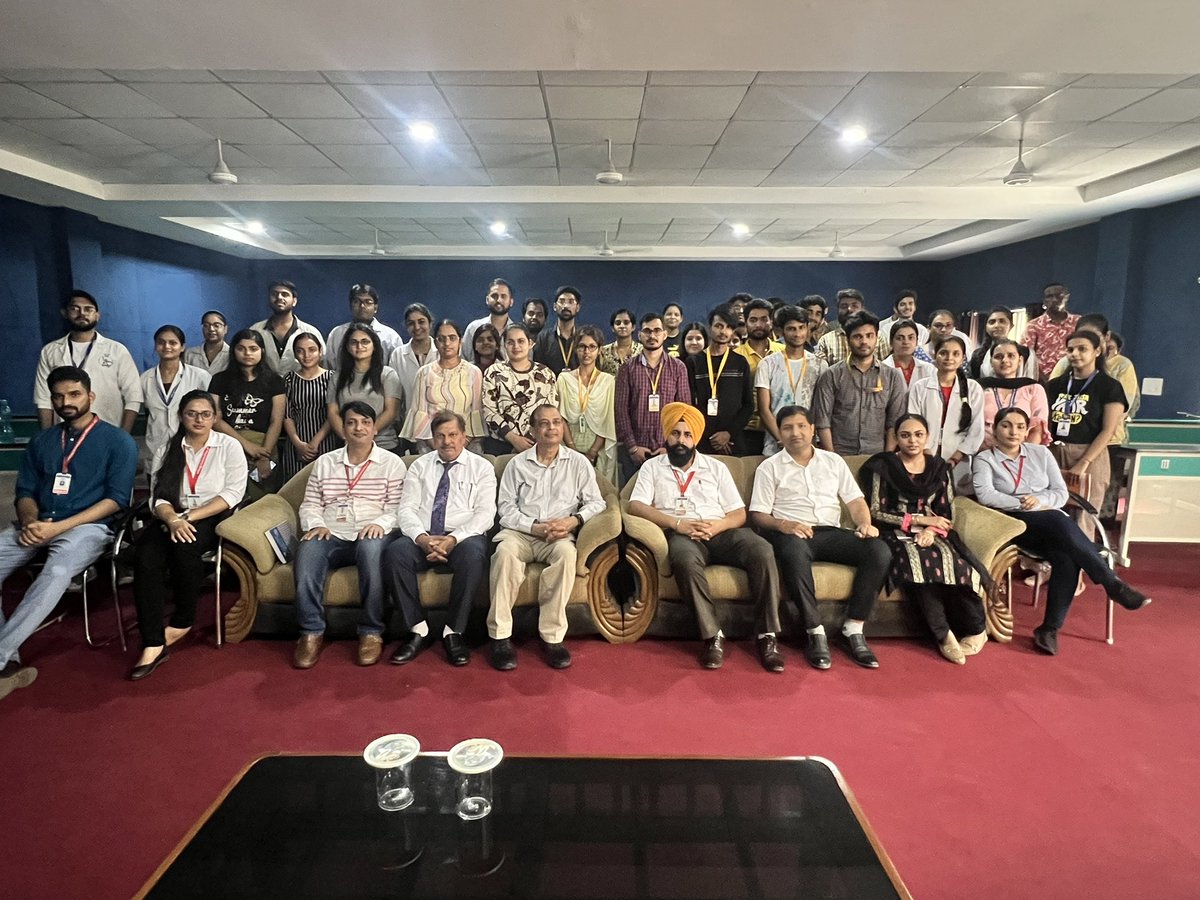 choiceamit's tweet photo. Had interaction with Prof Krishna Kumar, Professor,  Howard University
Washington, DC regarding PharmD graduates. #pharmacycouncilofindia #pci @montu9689 https://t.co/ofuI1Duqvm