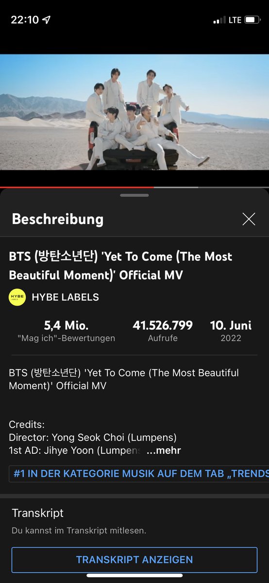 lenkaOT7's tweet photo. @BTS_UPDATES_GER 

DEUTSCHLAND STREAMT PROOF

#ProofOutNow 
#BTS
#BTS_Proof https://t.co/GQxcQlznts