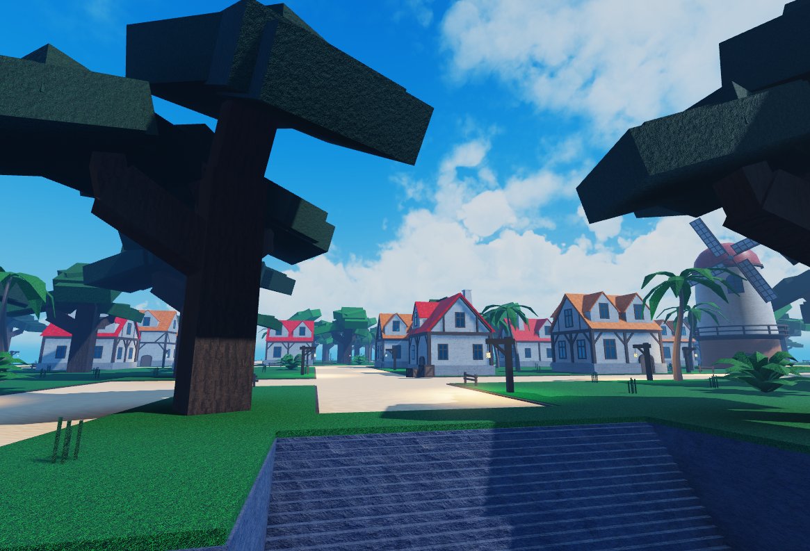 StrowDev's tweet photo. Foosha Village for Project Z-Piece 🏴‍☠️🦜
#Roblox #RobloxDev #RobloxBuild #RBX #RBXDev https://t.co/GGUtrPDEfJ