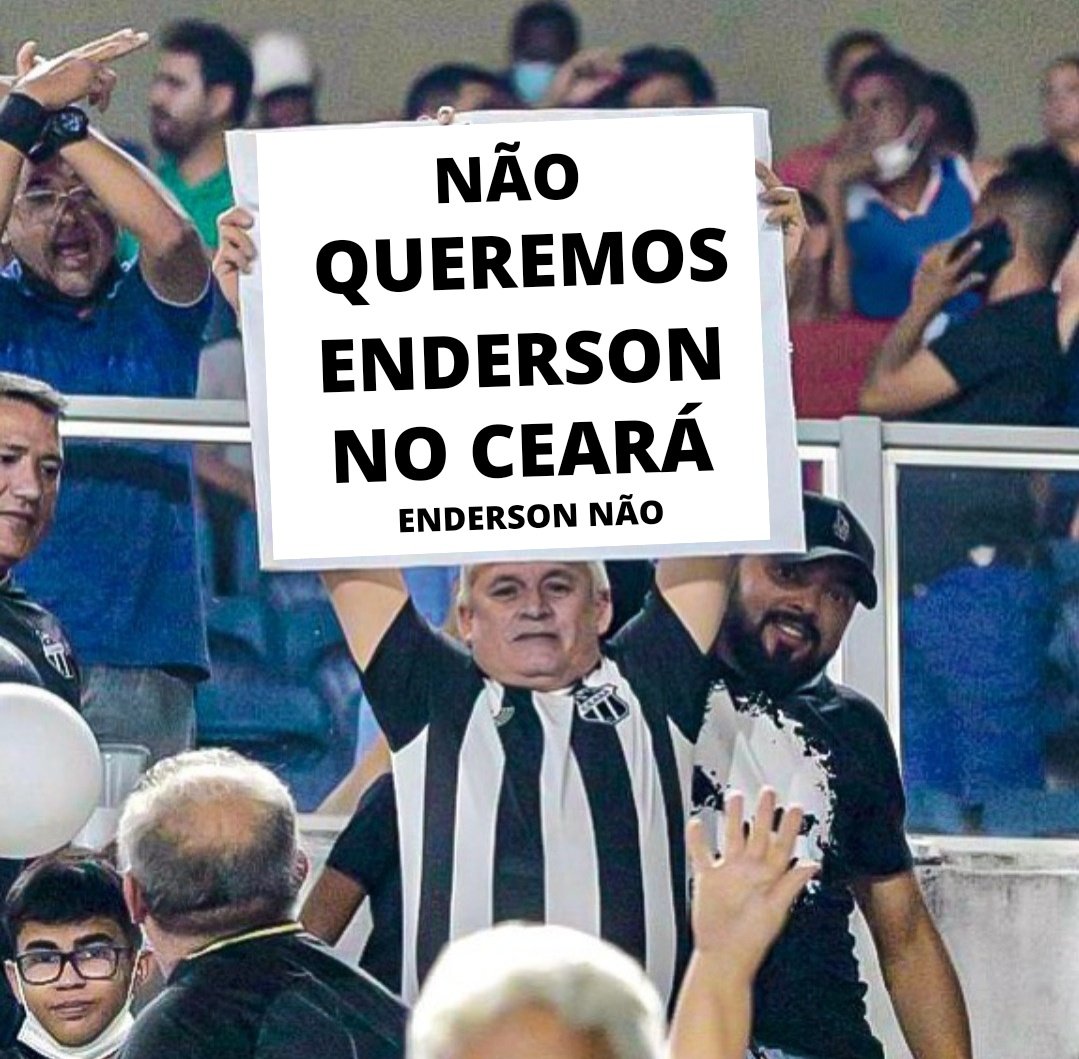 GenteAlvinegra's tweet image. ENDERSON NÃO