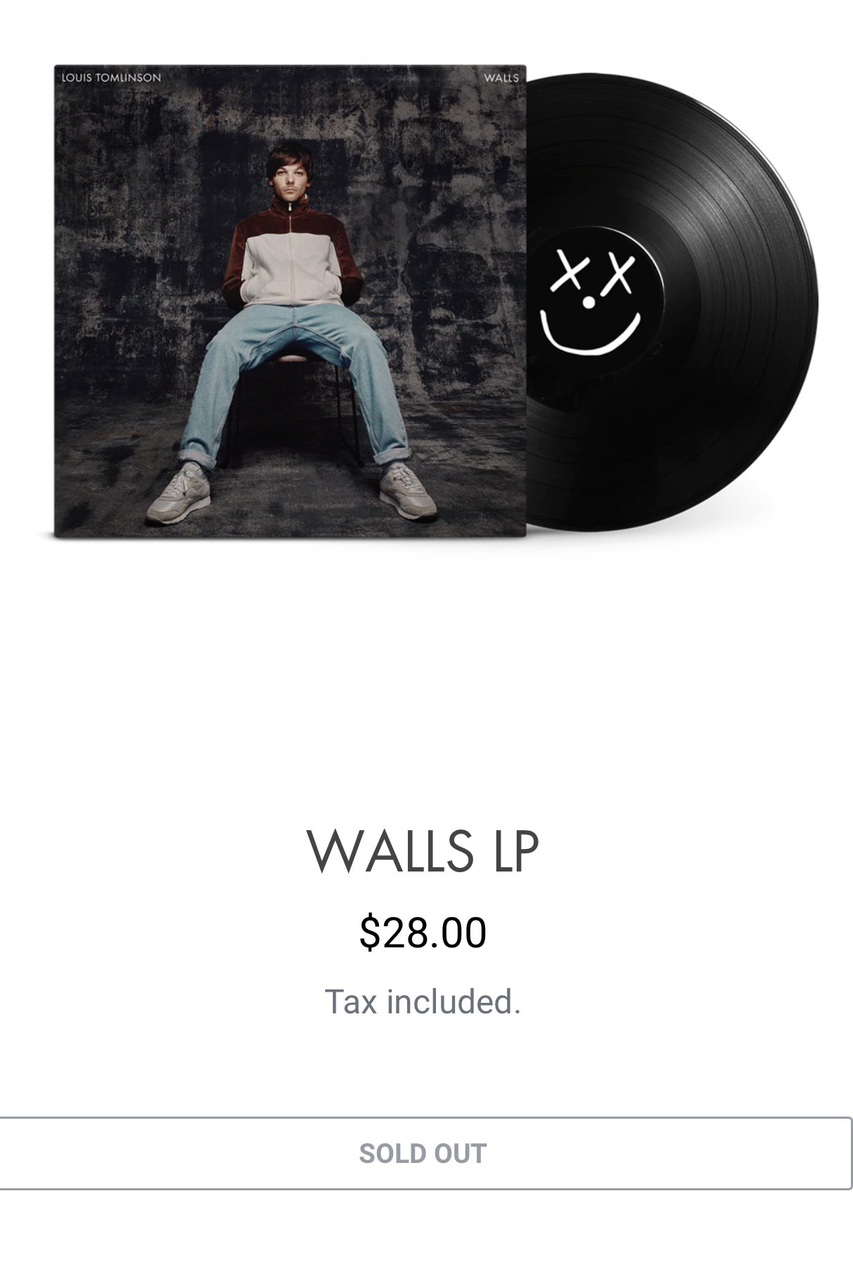 Louis Tomlinson - Walls LP