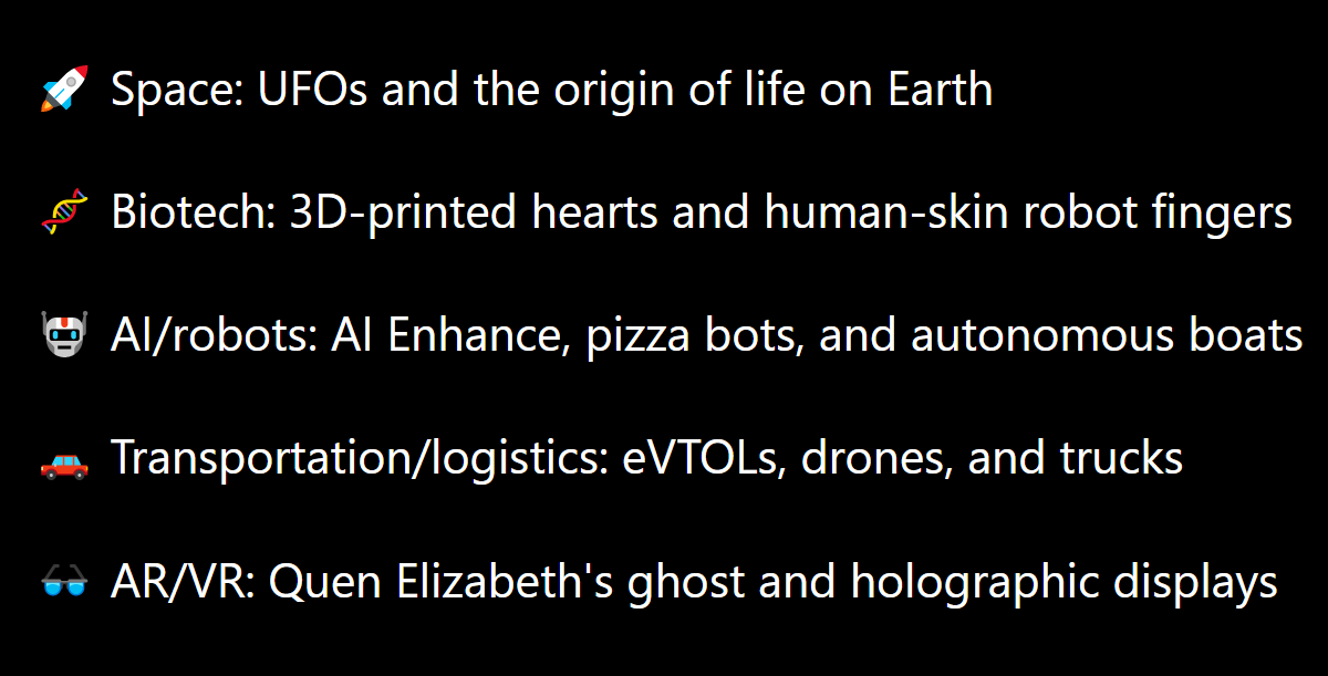 EPro's tweet photo. Read my latest: 👽 NASA Eyes UFOs

Here's everything in this week's @FiToSci: https://t.co/bHuyCrqQoK https://t.co/SFNqR87WV9
