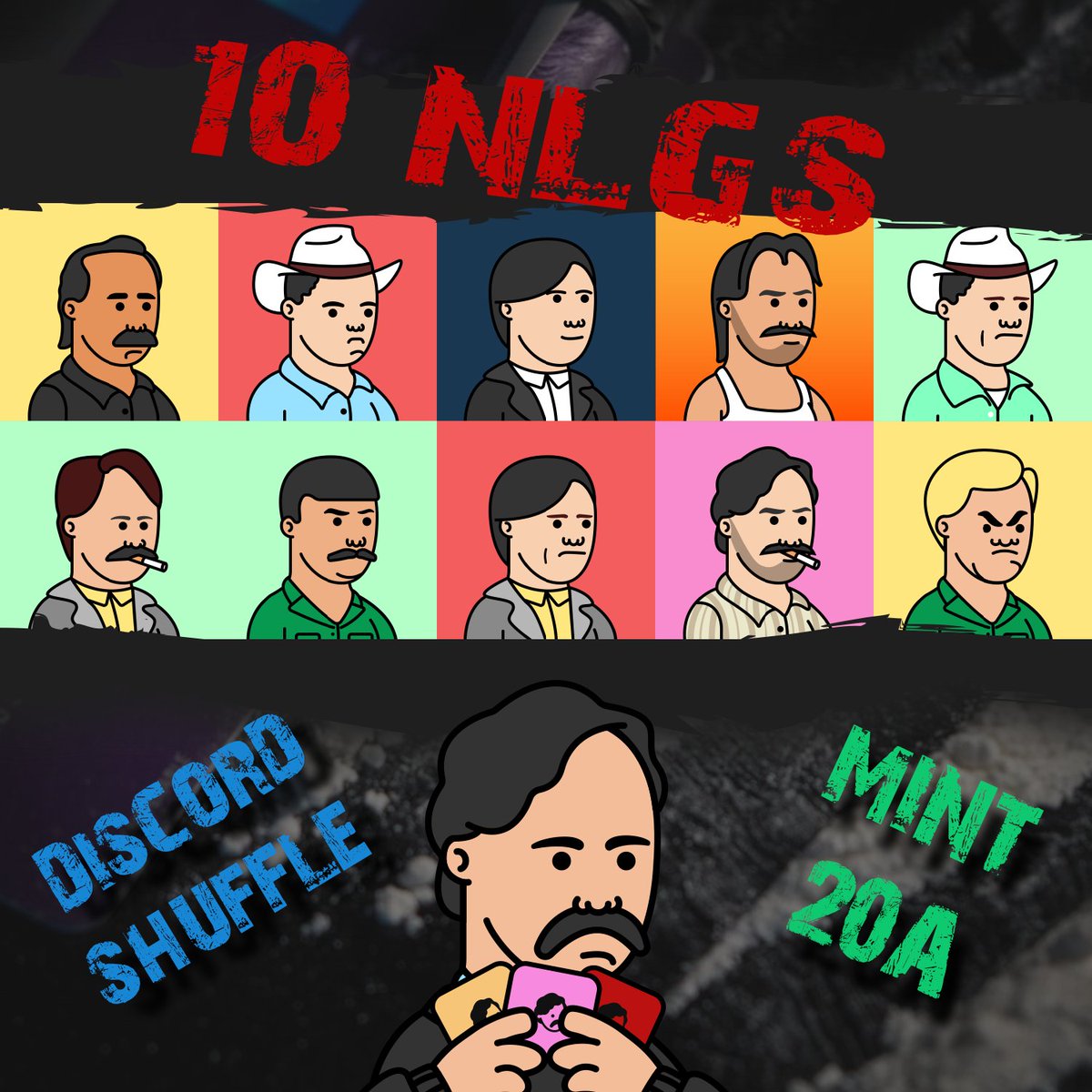 Hi there, #algofam! I post this just for whoever wants a(nother) cabron! 
Join EL CARTEL, it's all good! 
Gracias!
P.S: only on discord
#AlgoNFT #AlgoNFTs $ALGO #NFTCommunity #nftcollectors #NFTcollectibles #NALGOS