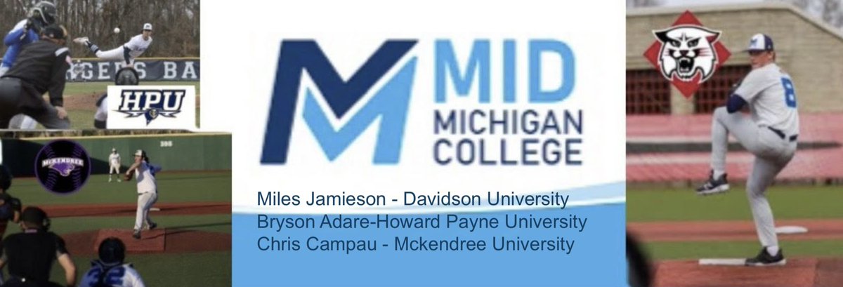 Mid Michigan College Baseball tweet media