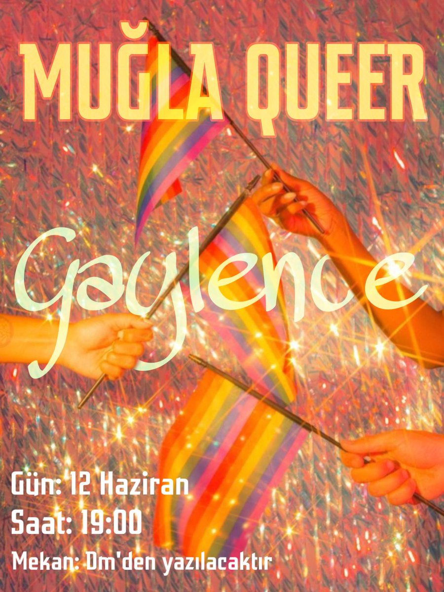 Biraz gullüm alıkmaya ne dersin lubunya ✨ Gaylencemize bütün queerler davetlidir. İletişim için dm 🌈