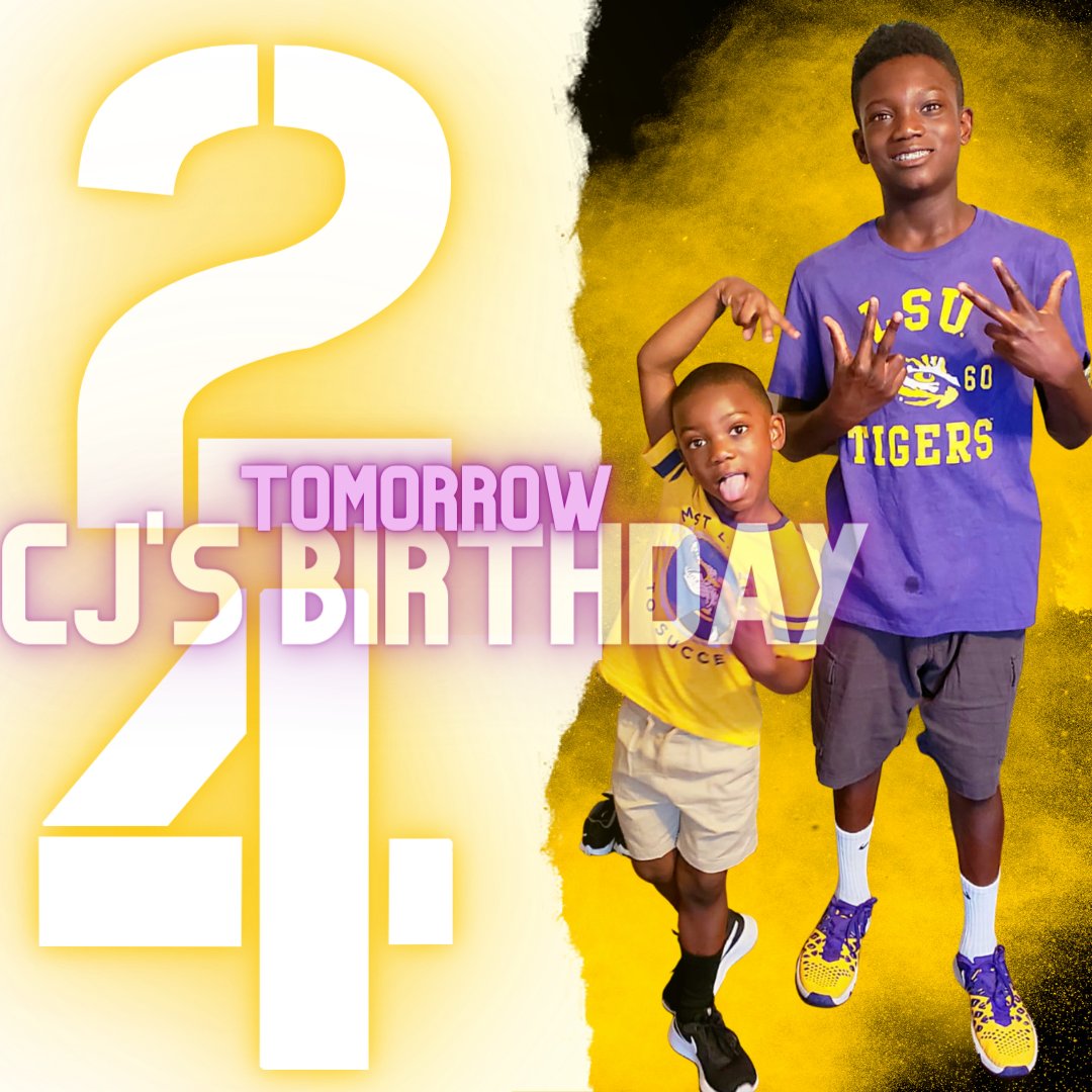 Tomorrow is #CJBday🎉, June 11! 

Donate to the #BeLikeCJFoundation and support us in sharing CJ's hope to inspire others and a make a difference in their lives: swipesimple.com/links/lnk_0fe1…

#BeLikeCJ #donate  #support #StudentAthlete  #Inspire  #makeadifference