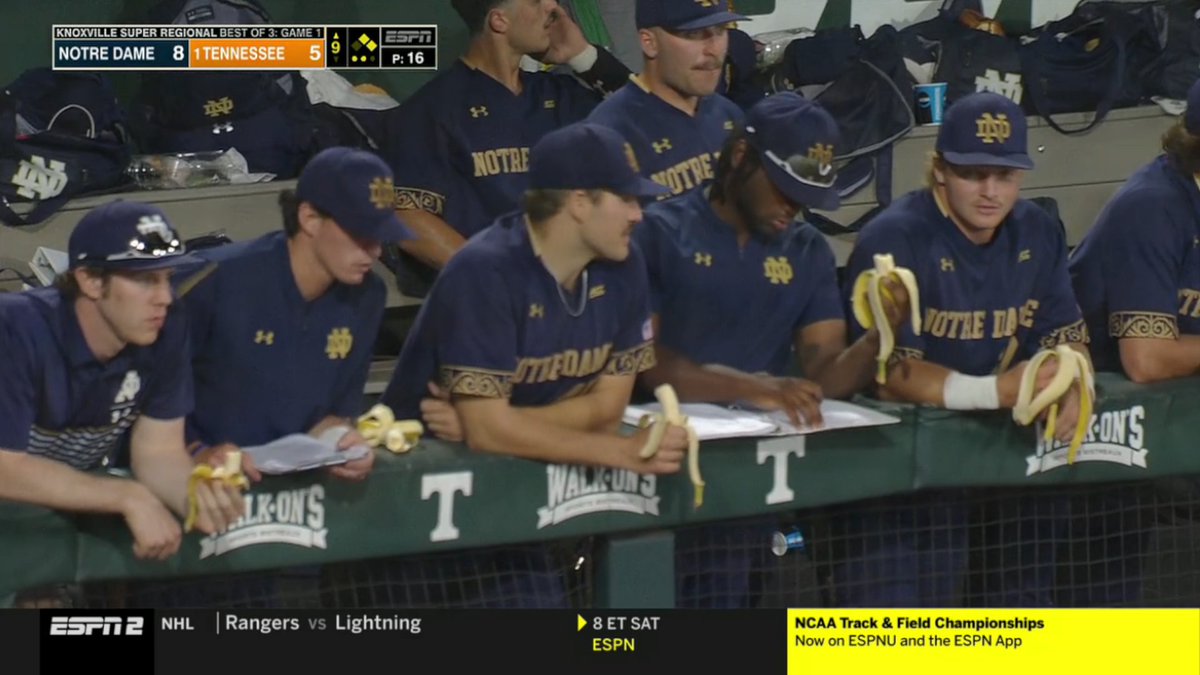 What's the story here? <a href="/NDBaseball/">Notre Dame Baseball</a>