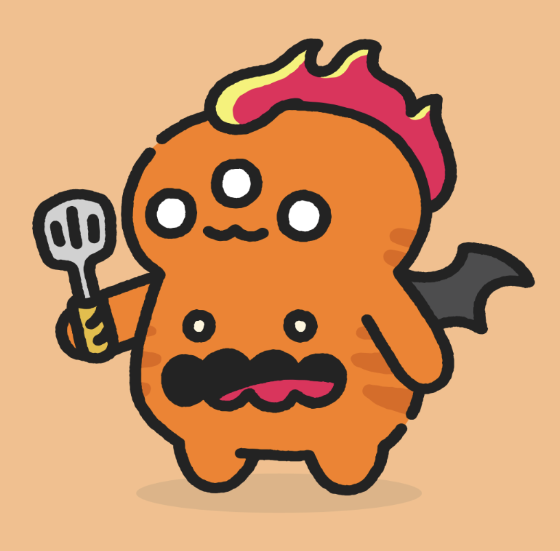 Hey~ Such a burning hairy cool pet with spatula 🔥 @coolcatsnft