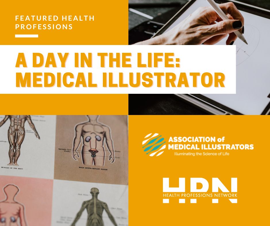 AMIdotorg's tweet photo. The Health Professions Network has published a feature “A Day in the Life of a Medical Illustrator” 
https://t.co/sxUTHrCfzX https://t.co/LNmmXOCQOU