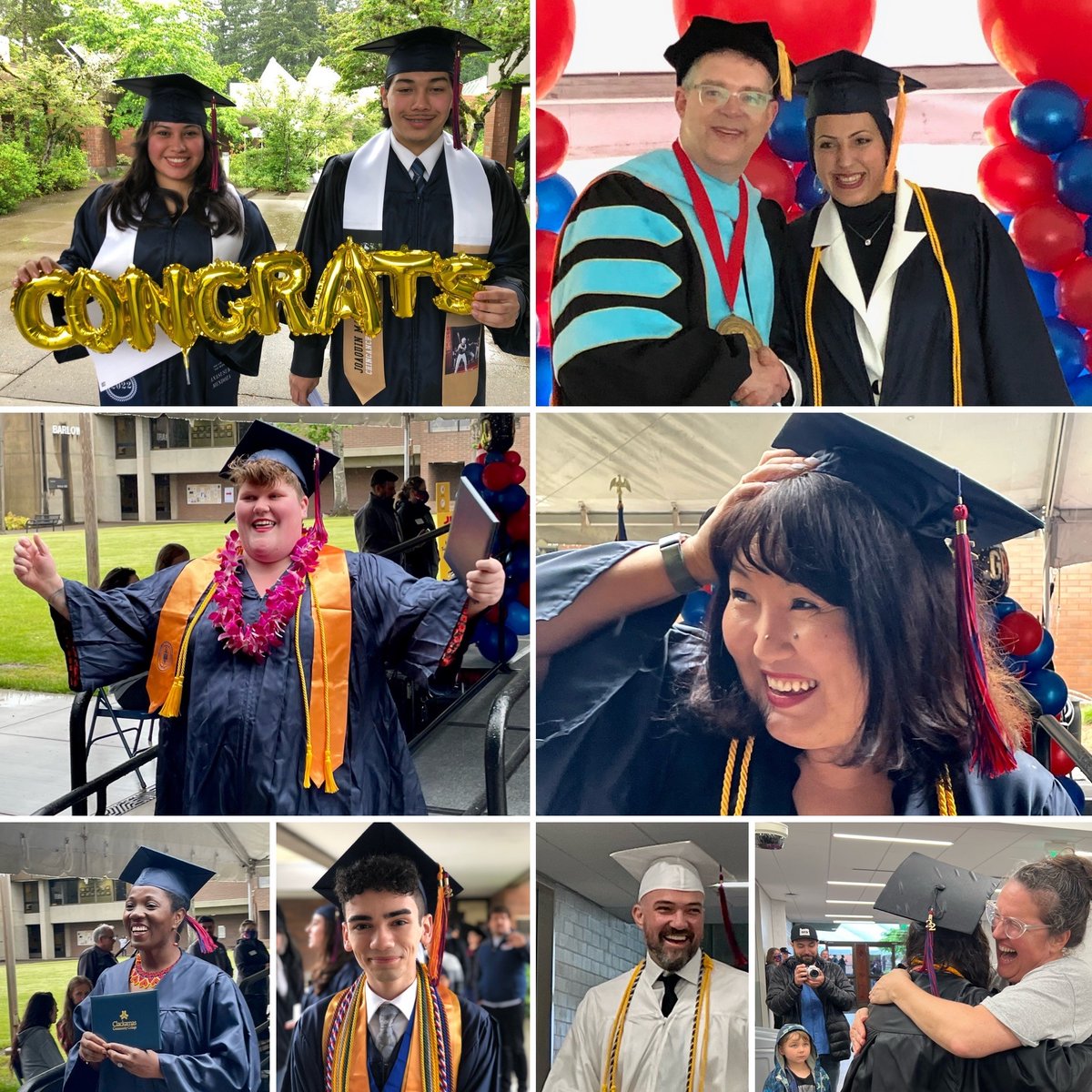 Congrats to the CCC graduating class of 2022! You did it! You persevered. You reached your goals 🎓. And now you are off to bright futures! We are all so proud of you! #CCCgrad22 #cougarproud