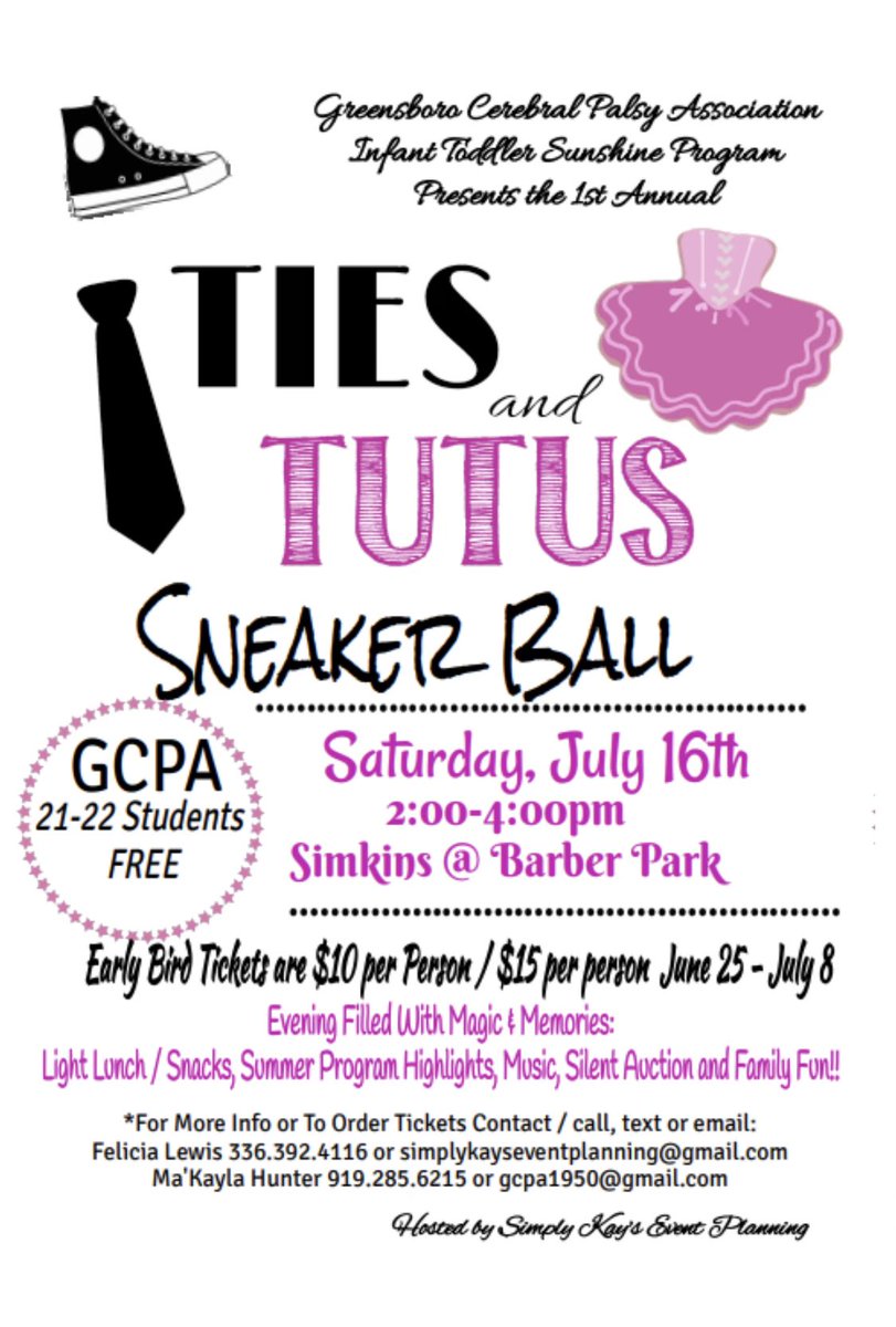 Quint_Lewis's tweet photo. All My Sneakerheadz..Help support this great cause for the Greensboro Cerebral Palsy Association and the Infant Toddler Program… I got some #heat for this event!And So does Em!!! #sneakerheads #CerbralPalsy #DownSyndrome #Tutu @DS_NetworkAZ @iAmCoachB357 @HeelsRLife @MsCyrus https://t.co/h9oeKrSXQX