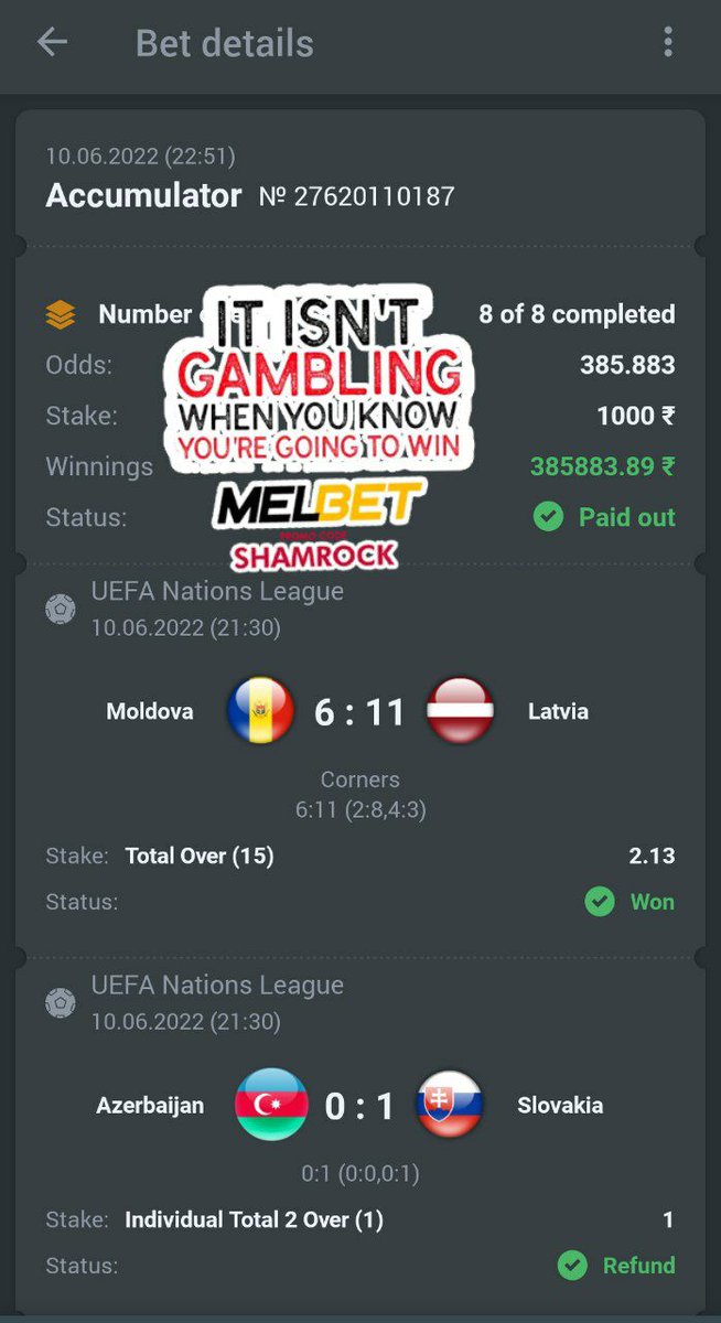 GREENLUCK_TM's tweet photo. 🔥💥 BOOMED 💥🔥
INPLAY
385 ODDS ✅✅
90 ODDS✅✅
4.9 ODDS ✅✅
3.4 ODDS ✅✅ 
In telegram

@LadyBet8 @GrandAudition @Wealthgod4 @EkokogbeT @1OOtip @HushKingBet @BETMULA @betplace_ @Melbet_ng @hermperor @ForeverDau @HolyOdds @HayMosesBet https://t.co/3FTI1AKurJ