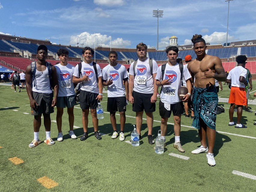 I had a great time at the Southern Methodist University Camp! @SMUfootball @KevinKaneNY @DannyLockhartS1 @boscofootball