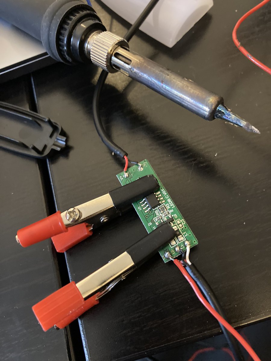 fr0gger_'s tweet photo. Saturday morning welding! While I'm not doing cyber stuff, I'm making or fixing stuff! Don't judge my soldering it works and that's all that matters! 😁 #SaturdayMorning #fixing #makerathome https://t.co/YGQcGFs1nW