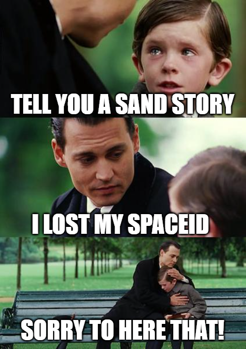 GordonKenzi's tweet photo. a sand story,but it would https://t.co/N1L9vgWvwD you know why?
@SpaceIDProtocol
 #SPACEIDMeme https://t.co/QdE5wDqPi5