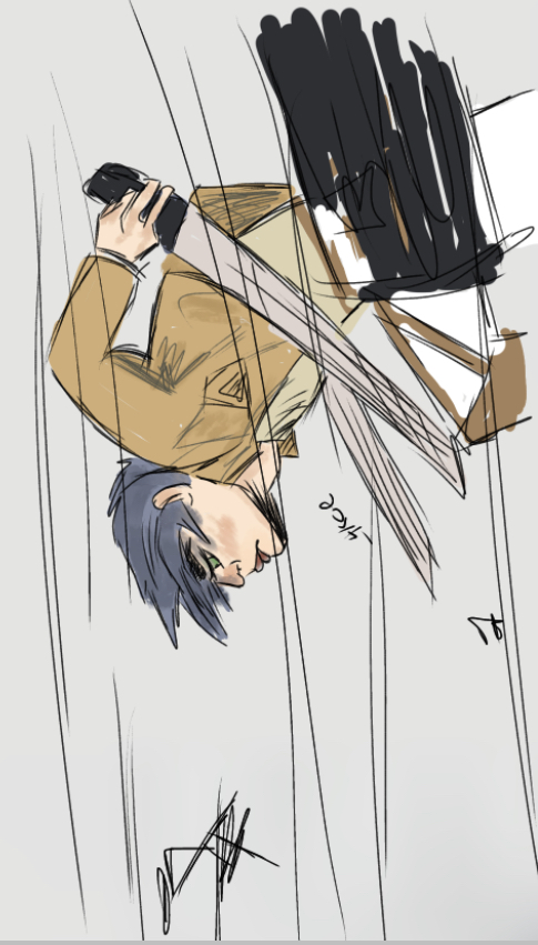 последний рисунок перед сном :) #erenjeager #aotart #aot