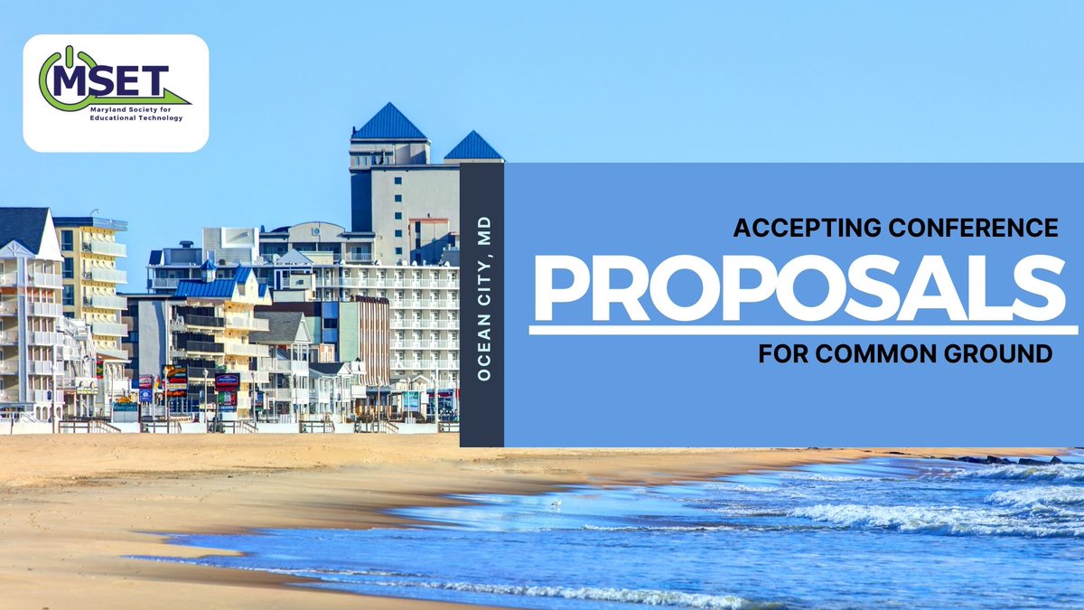 Proposals are open for 
@CommonGroundMD! The annual F2F conference is slated for Nov. 17-19 in Ocean City, MD! Submit your proposal today at: cvent.com/c/abstracts/17…