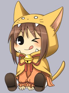 私の代理はずっと猫ずきんだったはずなのになんで狸に入ってるんだろう？とふと思う時がある。
サインも実は猫なんだよね。
猫ずきんモデルもいつか作りたいなぁ。
（一人で何体のモデルに受肉するつもりなんだろうｗ）