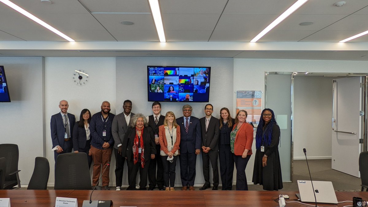 Grateful to have the opportunity to present with rockstar <a href="/AAAS_STPF/">S&TPolicyFellowships</a> fellows to the director of <a href="/NSF/">U.S. National Science Foundation</a> on leveraging the post-doctoral mentorship plans. Never would have imagined myself here a year ago!

(Btw applications for the fellowship are open! Just saying)