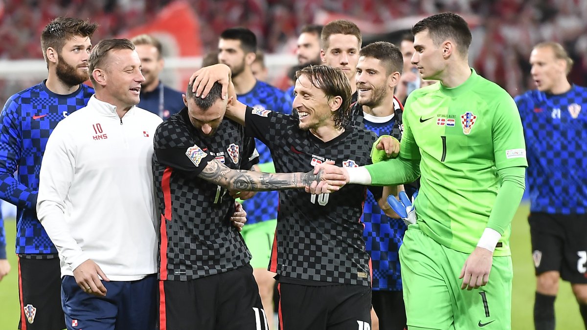 Happy faces at Parken! 😍 #DENCRO 🇩🇰🇭🇷

#Family #NationsLeague #Vatreni❤️‍🔥