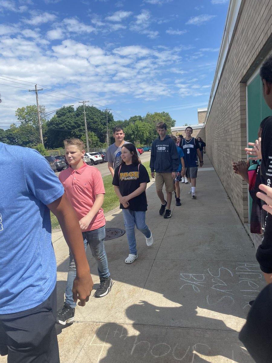 What an amazing last week of school! Our drama students had amazing performances, we celebrated our 8th graders at our clap out, and we honored Mr. Szadyr and Mrs. Banks as they are retiring and starting new chapters in their lives! <a href="/PagePanthers/">John Page Middle School | The Lamphere Schools</a> <a href="/LamphereSchools/">Lamphere Schools</a> #wearelamphere