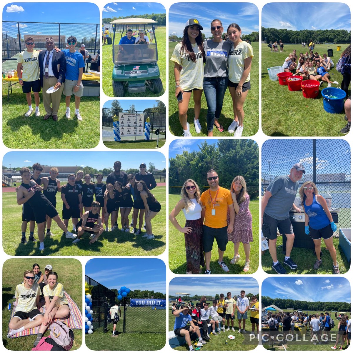 The sky was indeed Blue for a beautiful Senior Day!