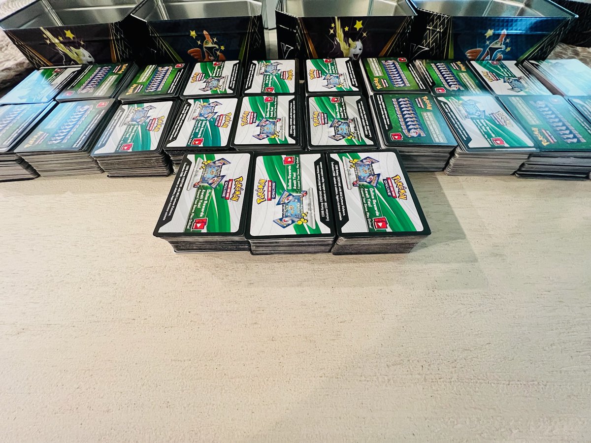 EZbreezy92's tweet image. 🔥 𝗣𝗢𝗞𝗘𝗠𝗢𝗡 𝗚𝗜𝗩𝗘𝗔𝗪𝗔𝗬 🔥
 
1k Code Cards - Shipped 2 U !!!! 🤖
 
✅ Follow  
🔁 RT this post
👥 TAG a mate you would split with

Winner will be chosen Friday 6/17 - GOOD LUCK ! 😁
#PokemonTCG #PokemonGiveaway